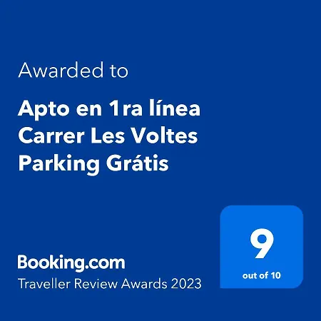 Apto En 1ra Linea Carrer Les Voltes Parking Gratis Apartament *